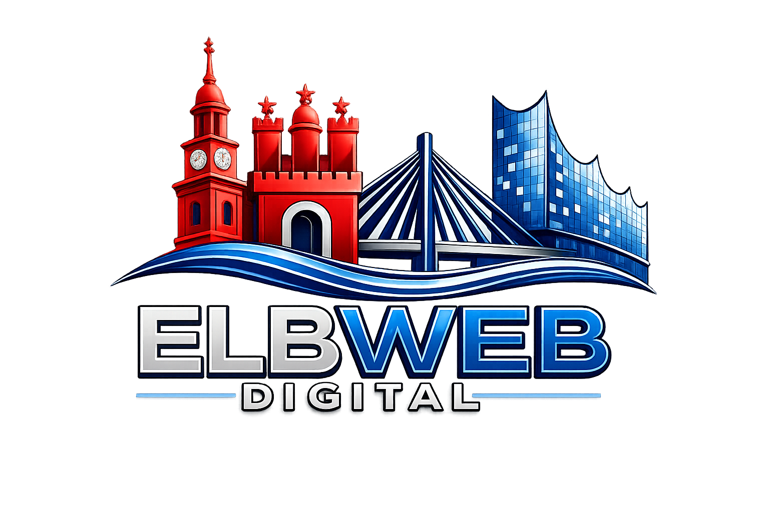 ElbWeb Digital Logo